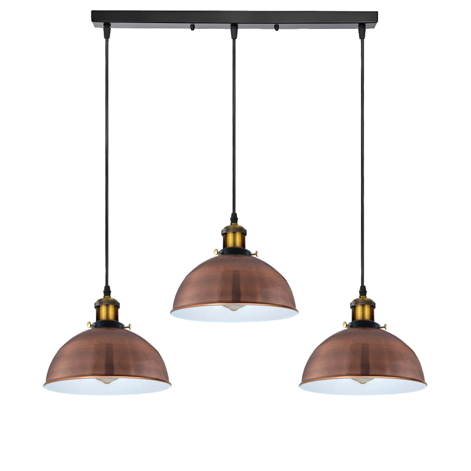 Vintage Industrial Ceiling Pendant Light Metal Lampshade Loft Hanging Retro Lamp~1869-1