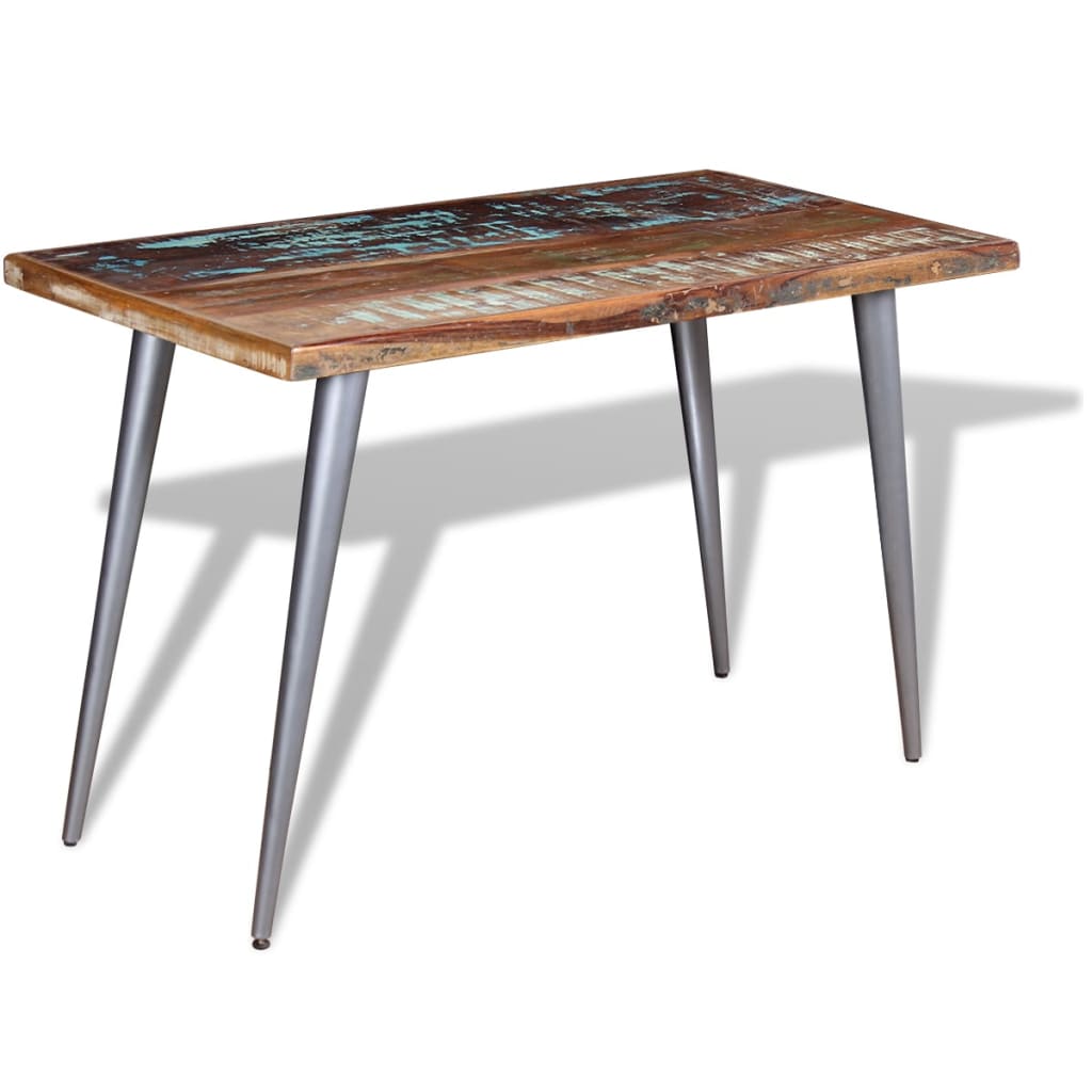 vidaXL Dining Table Solid Reclaimed Wood 47.2"x23.6"x30"-0