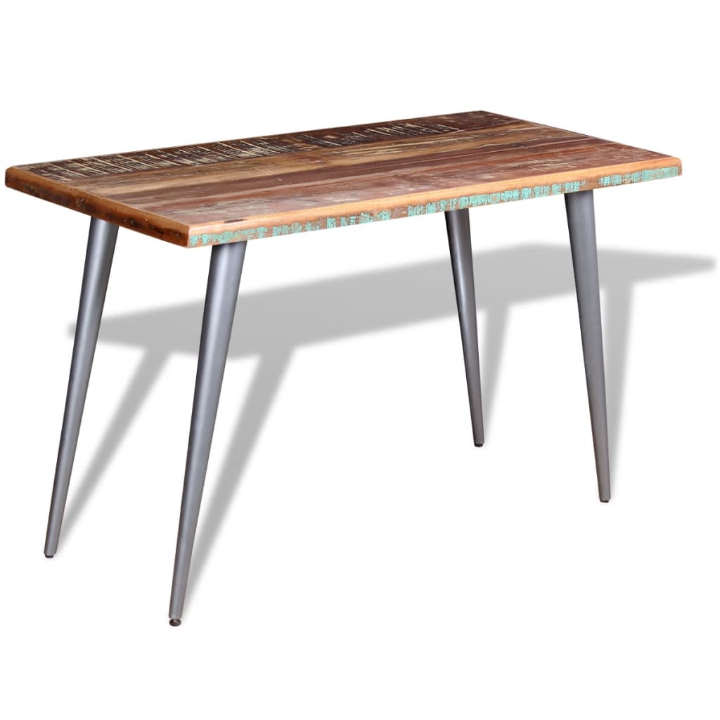 vidaXL Dining Table Solid Reclaimed Wood 47.2"x23.6"x30"-2