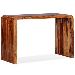 vidaXL Sideboard/Desk Solid Sheesham Wood Brown-1