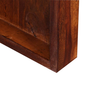 vidaXL Sideboard/Desk Solid Sheesham Wood Brown-3