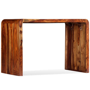 vidaXL Sideboard/Desk Solid Sheesham Wood Brown-6