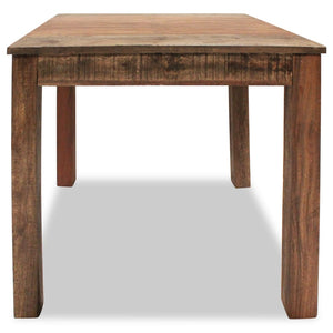 vidaXL Dining Table Solid Reclaimed Wood 32.3"x31.5"x29.9"-4