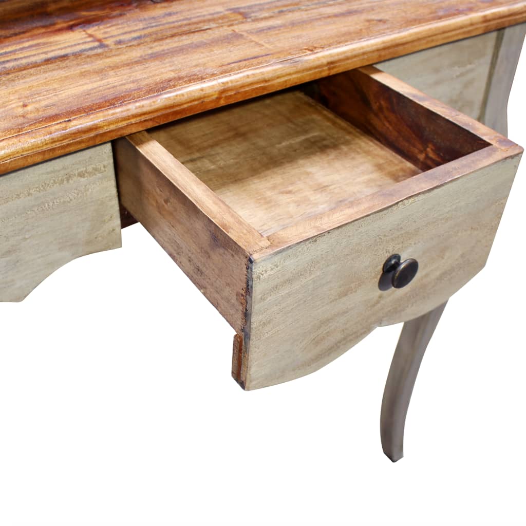 vidaXL Writing Desk Solid Reclaimed Wood 31.5"x15.7"x36.2"-3