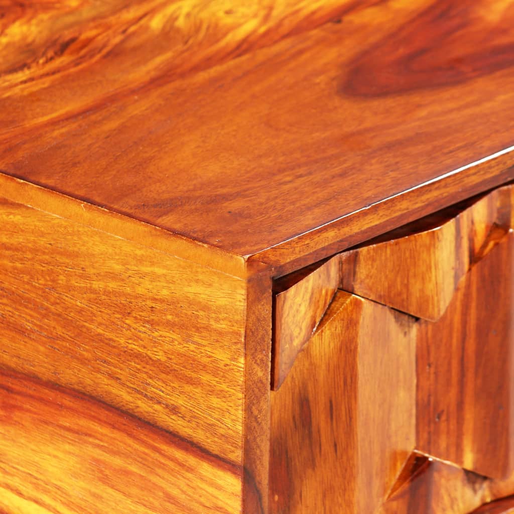 vidaXL Writing Table Solid Sheesham Wood 46.5"x19.7"x29.9"-1