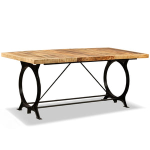 vidaXL Dining Table Kitchen Table Home Dining Room Table Solid Reclaimed Wood-5