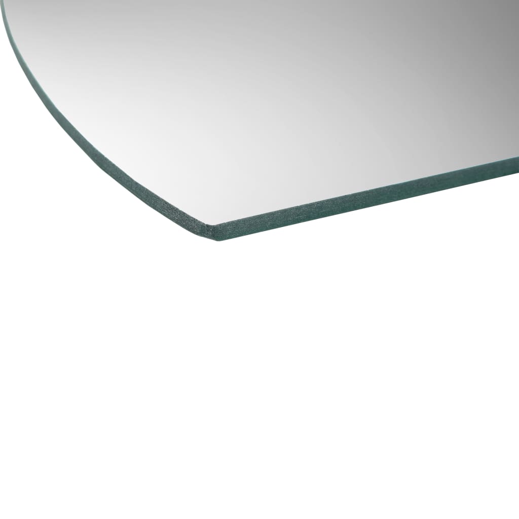 vidaXL Wall Mirrors 8 pcs 7.9"x7.9" Wave Glass-5