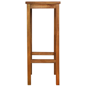 vidaXL Bar Stool Bar Seat Counter Height Stool for Pub Kitchen Solid Wood-0