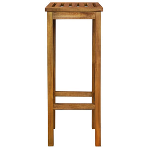 vidaXL Bar Stool Bar Seat Counter Height Stool for Pub Kitchen Solid Wood-15