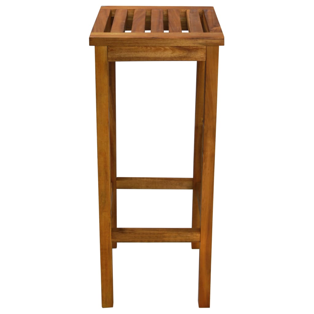 vidaXL Bar Stool Bar Seat Counter Height Stool for Pub Kitchen Solid Wood-19