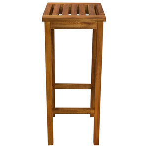 vidaXL Bar Stool Bar Seat Counter Height Stool for Pub Kitchen Solid Wood-19