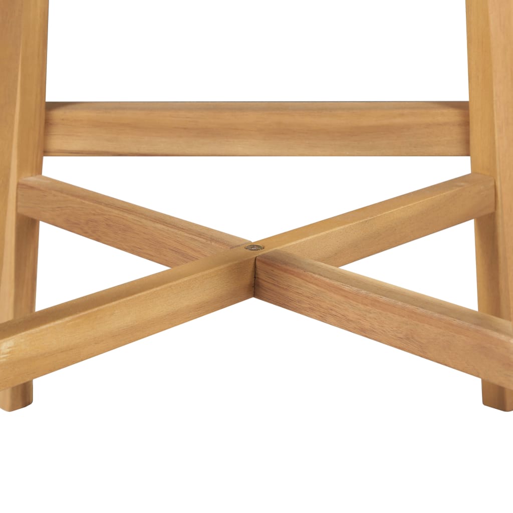 vidaXL Patio Bar Set Patio Furniture Set Table and Stools Solid Acacia Wood-10