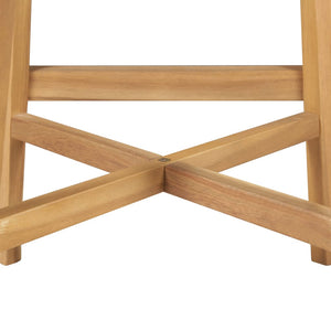 vidaXL Patio Bar Set Patio Furniture Set Table and Stools Solid Acacia Wood-1