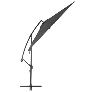 vidaXL Cantilever Umbrella Tilting Parasol Outdoor Umbrella Patio Sunshade-25