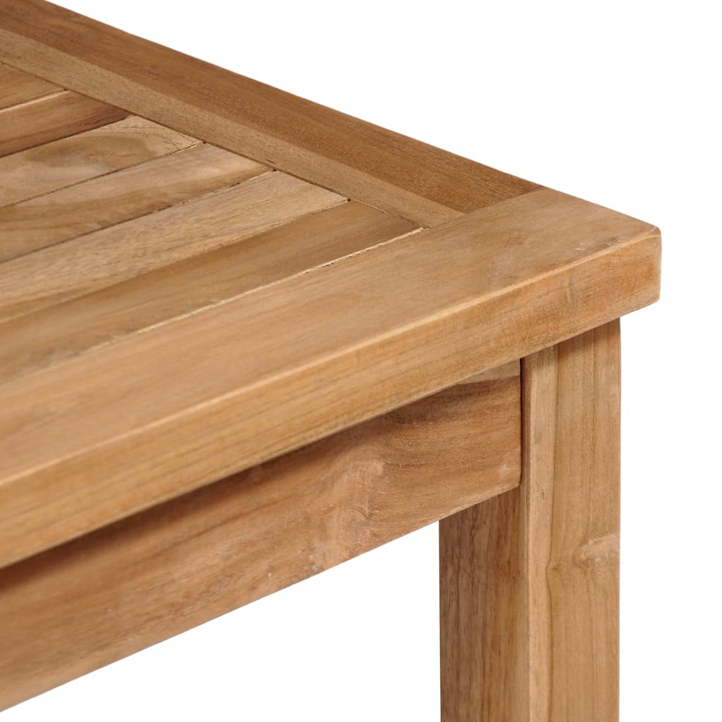 vidaXL Outdoor Dining Table Patio Table Garden Porch Furniture Solid Teak Wood-25