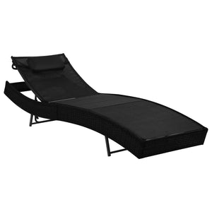 vidaXL Patio Lounge Chairs with Adjustable Backrest Sunloungers Textilene-4