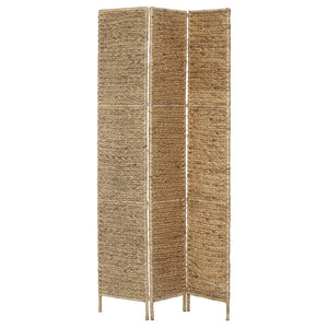 vidaXL Room Divider Folding Privacy Screen for Living Room Water Hyacinth-29