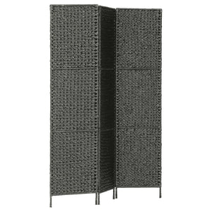 vidaXL Room Divider Folding Privacy Screen for Living Room Water Hyacinth-3