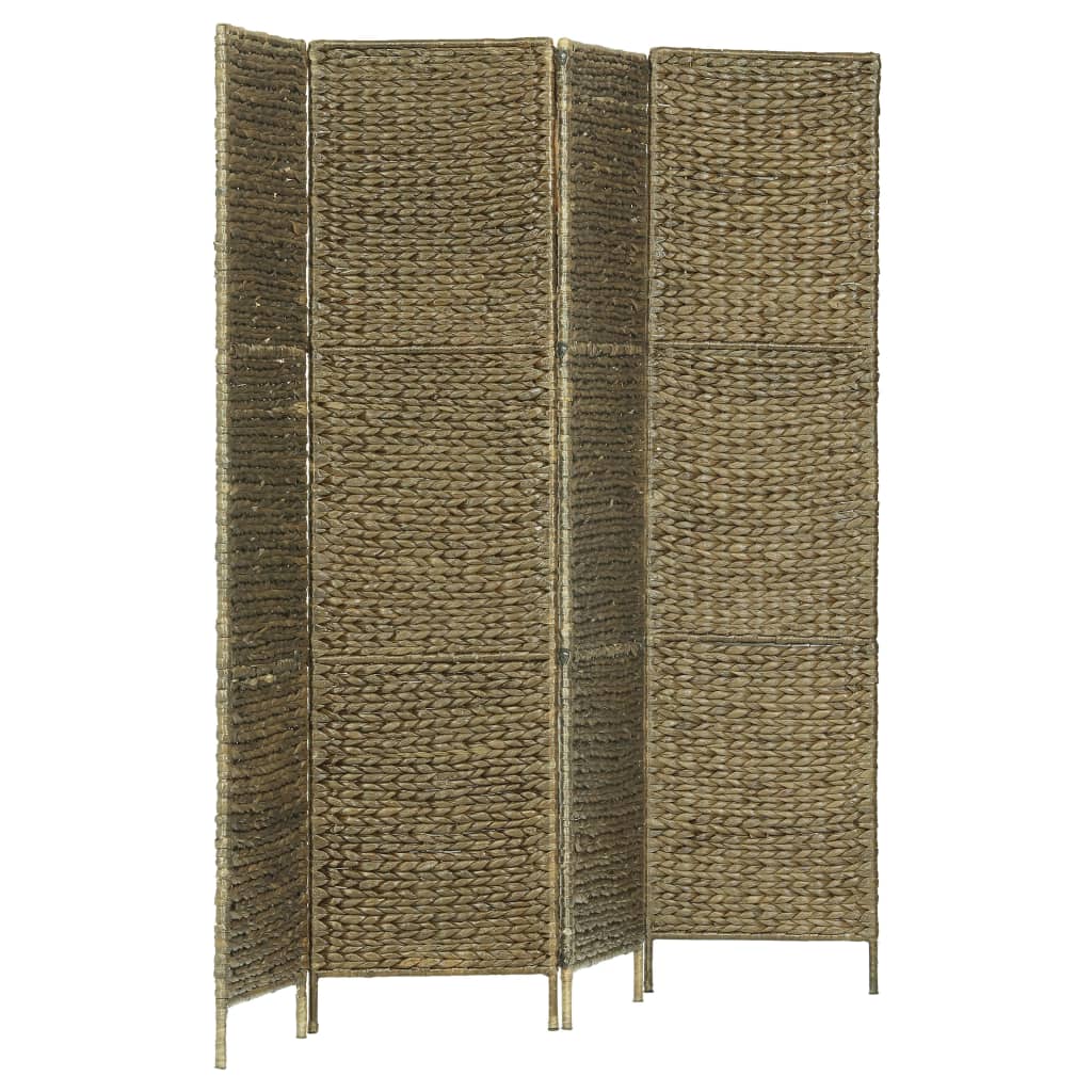 vidaXL Room Divider Folding Privacy Screen for Living Room Water Hyacinth-21