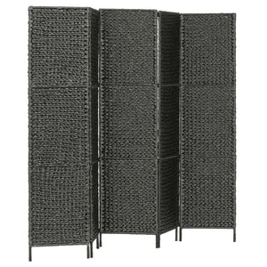 vidaXL Room Divider Folding Privacy Screen for Living Room Water Hyacinth-30