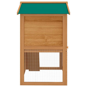 vidaXL Rabbit Hutch Bunny Cage with Pull Out Tray Pet House Solid Pine Wood-10
