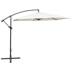 vidaXL Cantilever Umbrella Tilting Parasol Outdoor Umbrella Patio Sunshade-7