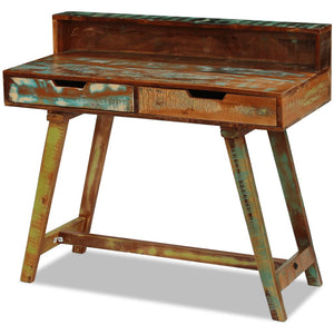 vidaXL Desk Solid Reclaimed Wood-5