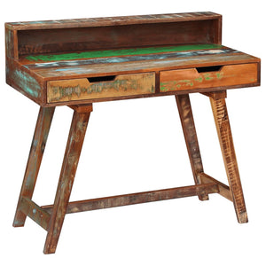 vidaXL Desk Solid Reclaimed Wood-10