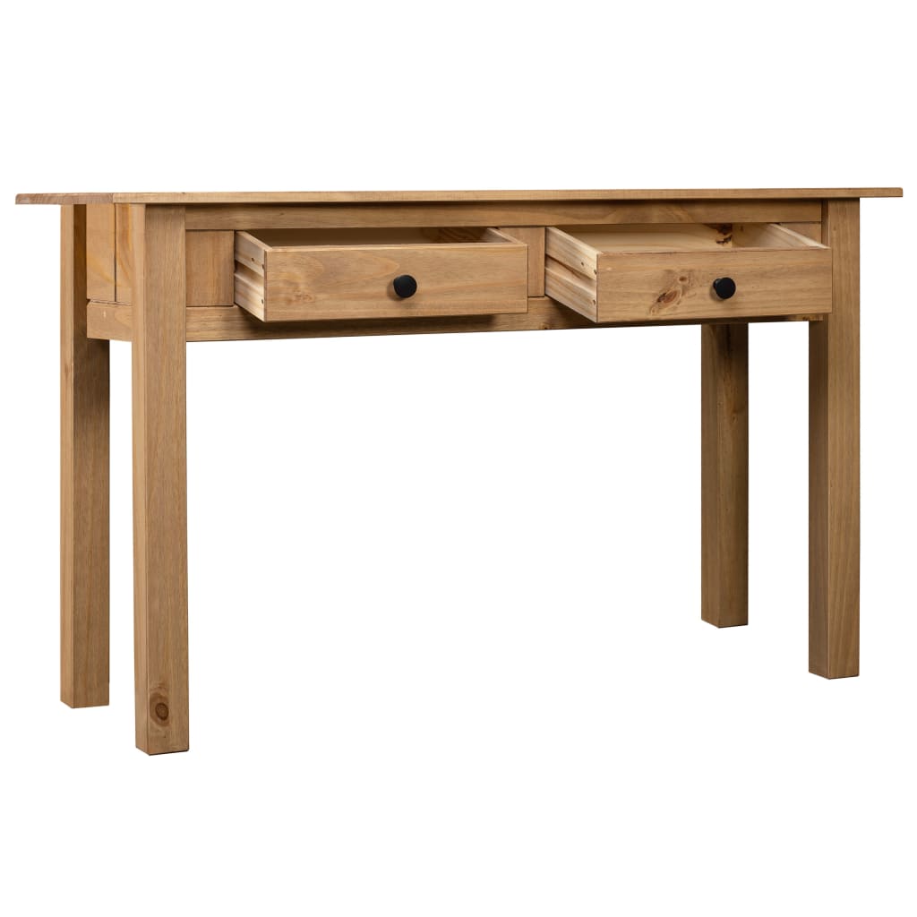 vidaXL Console Table Entryway Table Side Table Solid Pine Wood Panama Range-16