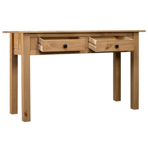 vidaXL Console Table Entryway Table Side Table Solid Pine Wood Panama Range-16