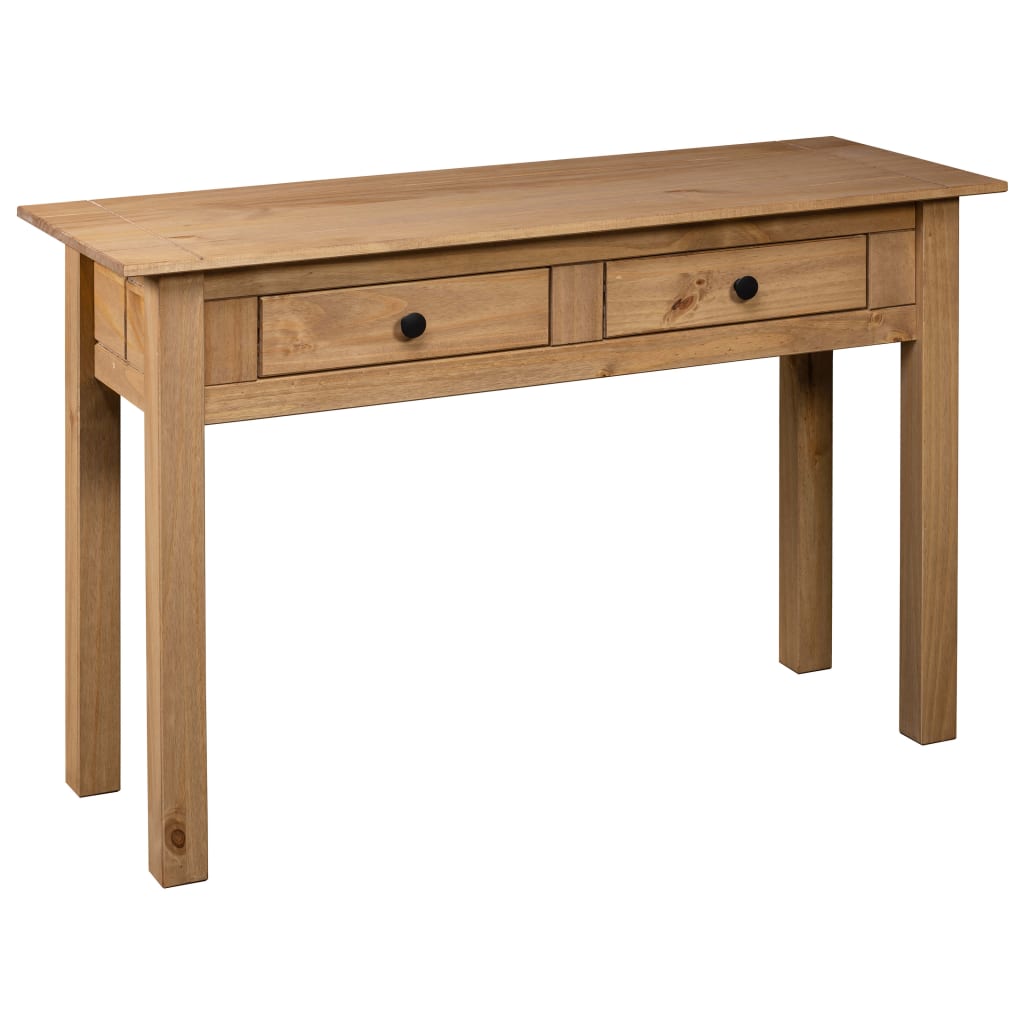 vidaXL Console Table Entryway Table Side Table Solid Pine Wood Panama Range-18