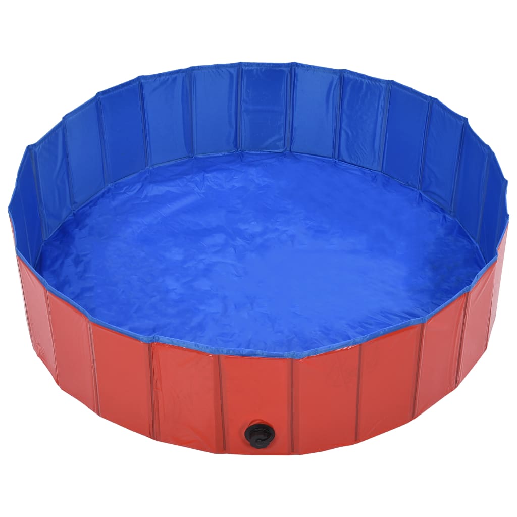 vidaXL Dog Swimming Pool Foldable Dog Pool Pet Paddling Pool Bath Tub PVC-10