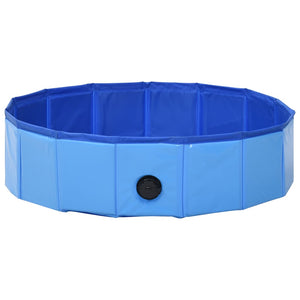 vidaXL Dog Swimming Pool Foldable Dog Pool Pet Paddling Pool Bath Tub PVC-30