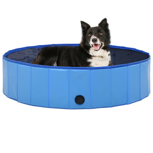vidaXL Dog Swimming Pool Foldable Dog Pool Pet Paddling Pool Bath Tub PVC-9