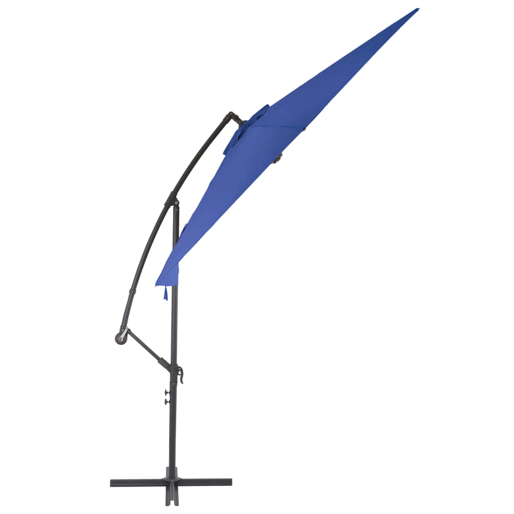 vidaXL Cantilever Umbrella Tilting Parasol Outdoor Umbrella Patio Sunshade-12