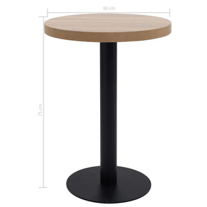 vidaXL Bistro Table Kitchen Coffee Dining Bar Desk Living Room Furniture MDF-4