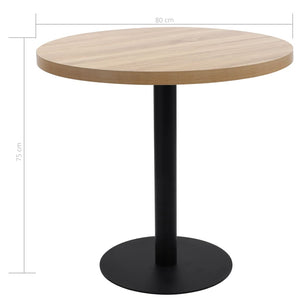 vidaXL Bistro Table Kitchen Coffee Dining Bar Desk Living Room Furniture MDF-44