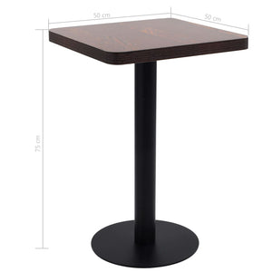 vidaXL Bistro Table Dining Room Bar Coffee Dinner Table Desk Furniture MDF-34