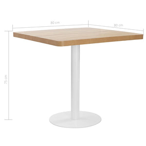 vidaXL Bistro Table Dining Room Bar Coffee Dinner Table Desk Furniture MDF-8