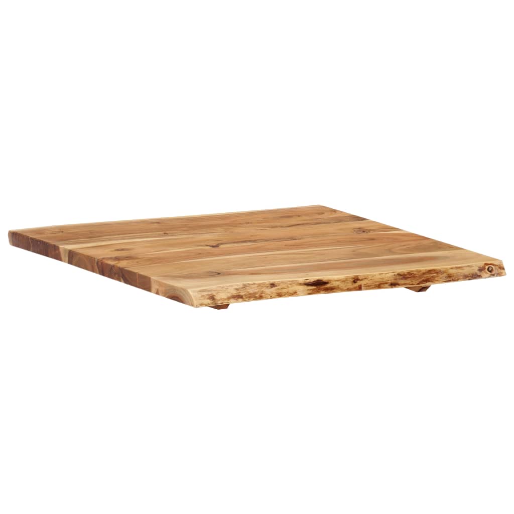 vidaXL Solid Acacia Wood Table Top Kitchen Live Edge Desk Coffee Multi Sizes-33