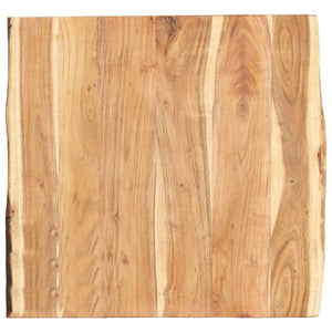 vidaXL Solid Acacia Wood Table Top Kitchen Live Edge Desk Coffee Multi Sizes-30