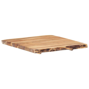 vidaXL Solid Acacia Wood Table Top Kitchen Live Edge Desk Coffee Multi Sizes-42