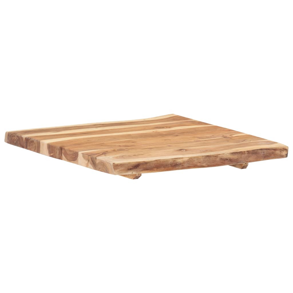 vidaXL Solid Acacia Wood Table Top Kitchen Live Edge Desk Coffee Multi Sizes-38