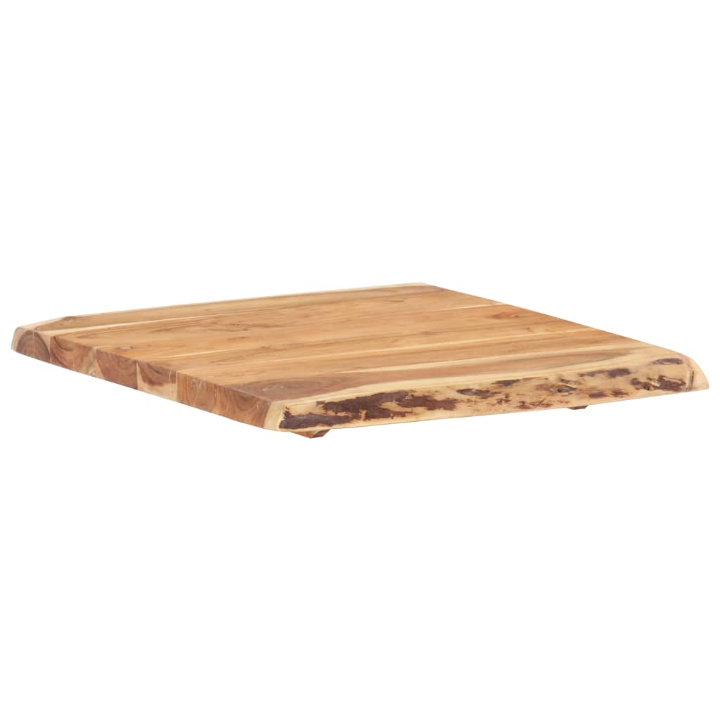 vidaXL Solid Acacia Wood Table Top Kitchen Live Edge Desk Coffee Multi Sizes-44