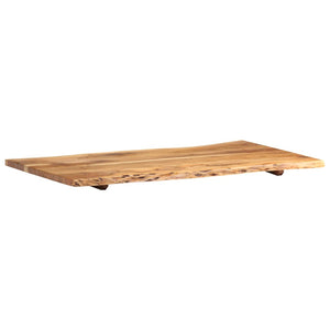 vidaXL Solid Acacia Wood Table Top Kitchen Live Edge Desk Coffee Multi Sizes-34
