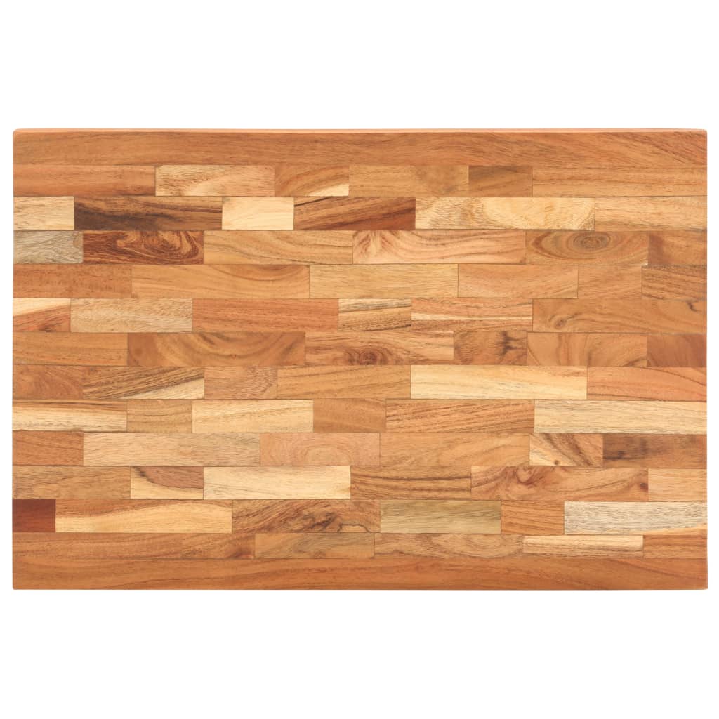 vidaXL Cutting Board Wooden Chopping Board with Strip Design Solid Wood Acacia-9