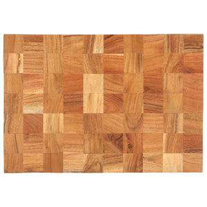 vidaXL Cutting Board Wooden Chopping Board with Block Design Solid Wood Acacia-14