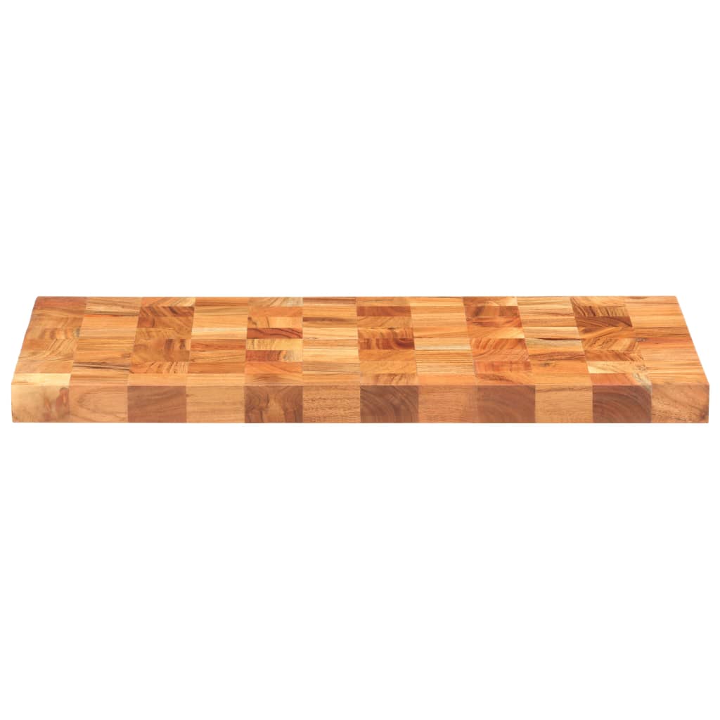 vidaXL Cutting Board Wooden Chopping Board with Block Design Solid Wood Acacia-7