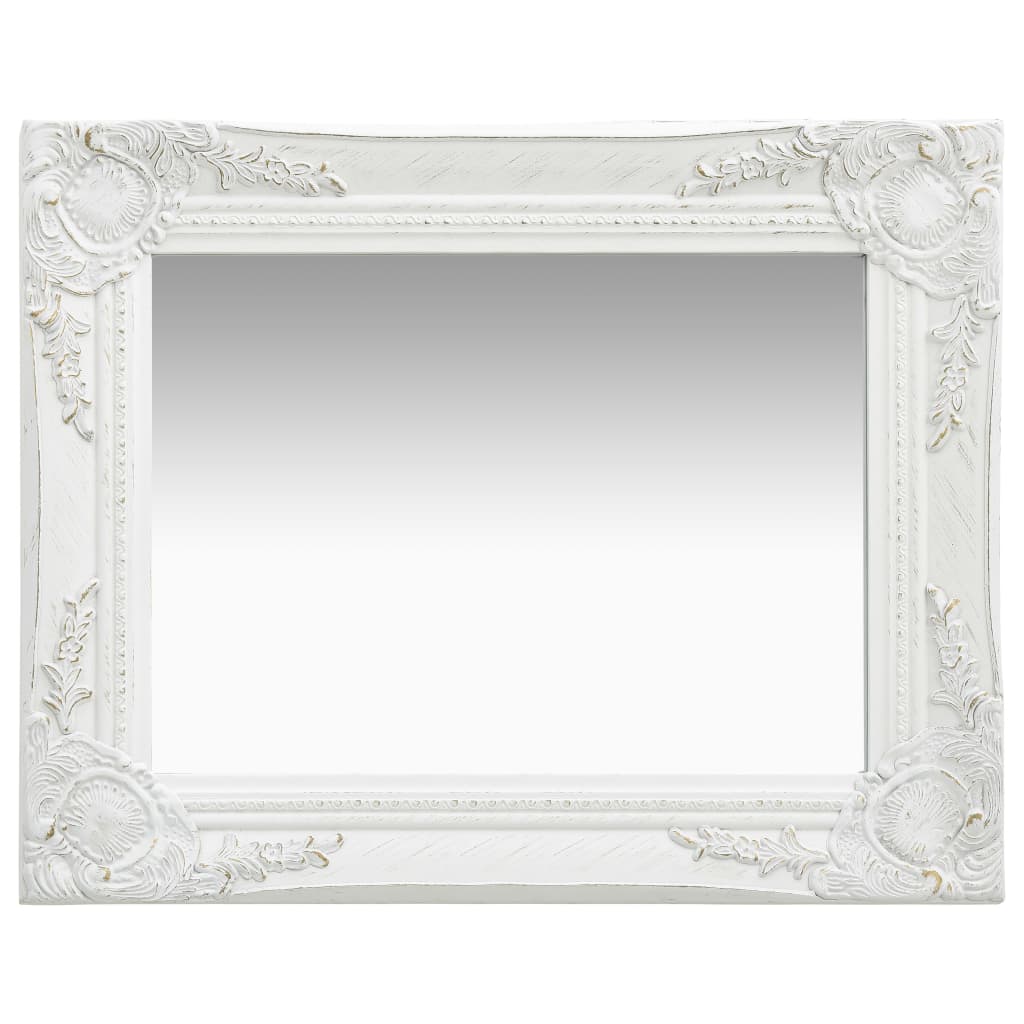 vidaXL Wall Mirror Bathroom Mirror with Baroque Style Decorative Vanity Mirror-89