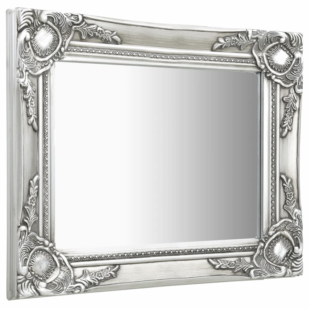 vidaXL Wall Mirror Bathroom Mirror with Baroque Style Decorative Vanity Mirror-72